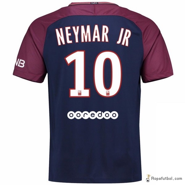 Camiseta Paris Saint Germain Replica Primera Ropa Neymar JR 2017/18